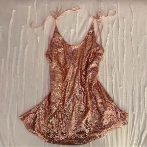 Lucy in the Sky ‘Kiara’ sequin mini dress
size medium